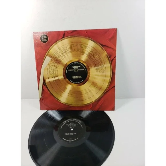 Symphonic Treasures Album 19 Vinyl Record 33 LP Brahms No. 1 in C Minor Opus 68 - Picture 3 of 4